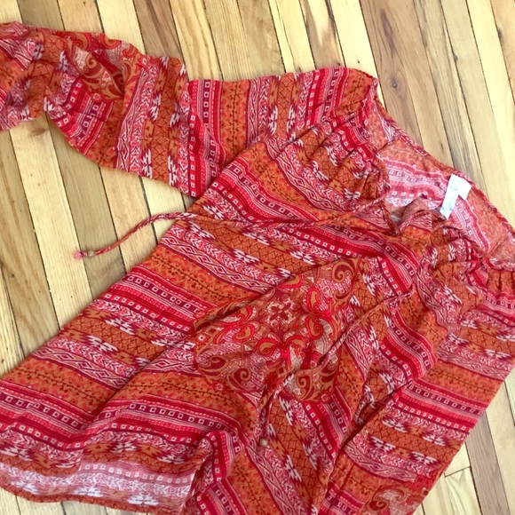 aztec print blouse - Picture 1 of 2
